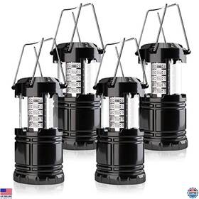 Gk20215c61b Brand Luluddm Camping Lantern 4 Pack Brightness Adjustable Led Lights Collapsible