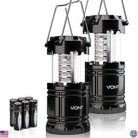 B018l2wm86 Brand Vont Portable Led Camping Lantern - Emergency Light For Storms Collapsible