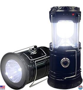 Brand Xtauto Xt00496x2 2-pack Solar Usb Rechargeable Camping Lanterns - Waterproof Led Lights
