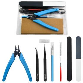 B01gh6b3z6 Bxqinlenx Professional 8 Pcs Model Tools Kit Hobby Building Repair Car Gundam Mo