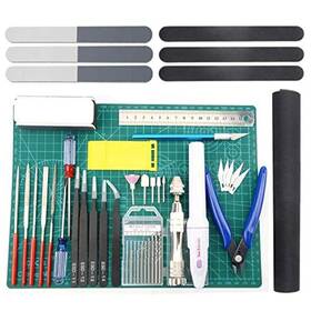 B071cz7v4k Bxqinlenx 33-pcs Professional Model Tools Kit - Craft Gundam Car Hobbies
