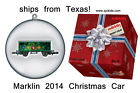 80624 Christmas 2014 Marklin Car -scale