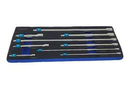 Cbpep9lkast Cornwell Tools 9 Piece 1/4 Inch 3/8 And 1/2 Drive Bluepower Locking Extension Set Cbpe Csc043307