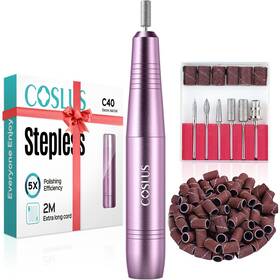 B0ckyj63sg Coslus Portable Electric Nail Drill Kit For Acrylic Gel Dip Powder Nails