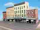 Cz015 Z Scale Buildings Downtown Apartments