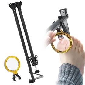 Depsunny B0dyn92dc3 Foldable Long Handle Toenail Clippers With Magnifier-4mm Wide Jaw Ergonomic