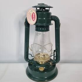 Dietz 689852233141 Vtg #76 Original Oil Burning Lantern Green Nwt