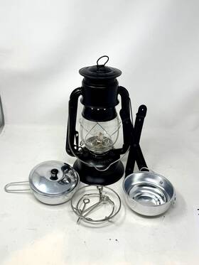 B00mafeipq Dietz Sg Us #2000 Millennium Warm It Up Lantern/cooker Black