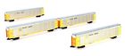 91001-1 Ettx 4 America Rack Set Tri-level Azl Union Up Pacific Building Auto Car