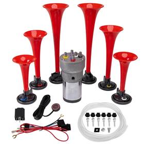 Farbin B0cgm2pw4p Musical Horn 6 Trumpet Music Sound Air Compressor Play Godfather