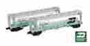 Ft1057 Full Throttle Z Scale Burlington Northern 51 Cylindrical Hopper Set 1 Ft1057 Full Throttle Z Scale Burlington Northern 51 Cylindrical Hopper Set 1