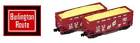 2ft2004 Ft2004 Scale Chip Cb Car Hoppers Set Wood Throttle 2 Full