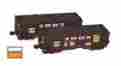 Ft2051 Full Throttle Z Scale Interstate 33 Hopper Set