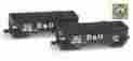 Ft3038-1 Full Throttle Z Scale B O 33 Offset Hopper Set