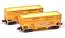 Ft3406 Full Throttle Z Scale Gb W Offset 2-bay Woodchip Hopper