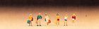 88522 Gauge Travelers Teenage Figures Scale Teen Preiser Six