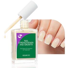 Gelike Ec B0f4k6t2mj Nail Strengthener And Growth Polish Milky Apricot Protein Repair