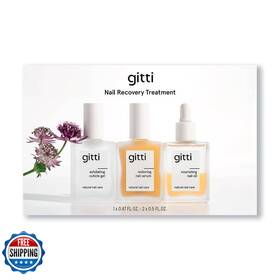 Gitti B0fvmqh41j Nail Recovery Treatment L Gift Set I Restoring Serum Nourishing