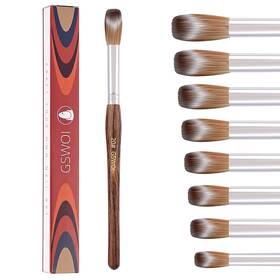 Gswoi B0c339w5qb Kolinsky Acrylic Nail Brush Size 20 Wood Handle For Extension Powder