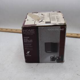 23755 Hampton Bay 1-light Led Outdoor Wall Mount Lantern Bronze 4.375 Inch