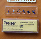 8511 Handpainted Original Men Preiser Items Miniaturfiguren Z 10 Gr.4 6 -