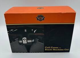 57300289 Harley Davidson Coil Cover - Black Machine Cut New