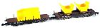 82350 Heavy Duty Flatcar Load Machinery Set Parts Marklin Construction