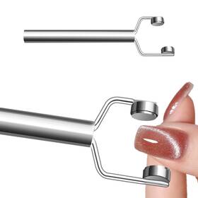 Hingtai B0dwwtmzs1 3 In 1 Cat Eye Nail Magnet Y-shaped Double Head Magnetic Gel Polish Mult