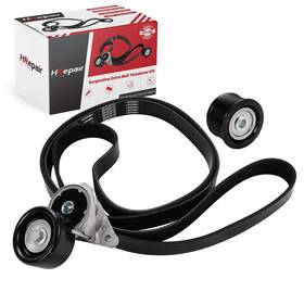 Lx570 Hrepair 39185 36370 8pk2415 Serpentine Belt Tensioner And Idler Pulley Fits For 2007-2018 Lexus Gx460