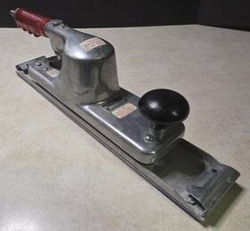 Hutchins 3800 Long Board Orbital Pneumatic Air Sander - Automotive Woodworking