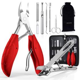 Inxen B0cskb1lry Toenail Clippers For Seniors Thick Ingrown Toenails - Heavy Duty Set