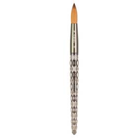 Kiara Sky B0cgsmzv8b Kolinsky Acrylic Nail Brush 20 Pure Sable Hair Black Crystal