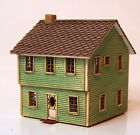 Rsl4032 Kit Cape Model House Laser Scale Structure Wood Railroad Unptd