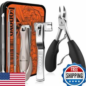Konovo B09v59t2d5 Toenail Clippers For Seniors And Thick Nails Heavy Duty Toe Nail Clipper Set