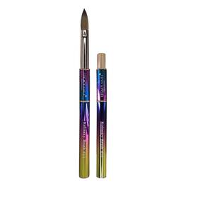 B0c8xbcwqc Legacy Nails Professional Multicolor Kolinsky Nail Brush #10 - Sculpting And Acryl