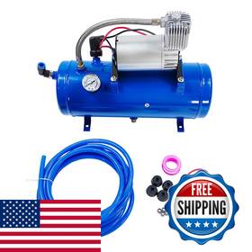 Llnseauto B0bpsjj638 Dc 12v 150psi Air Compressor 6 Liter Tank 1.6 Gallon Fit For Train