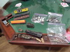 1950s-60 Lot Large Ho Engines Lots Wood Cars Parts Brass