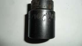 Vp262r Mac Tools Usa 1/2 Drive Impact 13/16 12 Point Bin Free Shipping