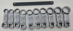 He1044581 Matco Tools Sbta10mr 10 Pc 3/8 Inch Drive Metric 12 Point Torque Adapter Set