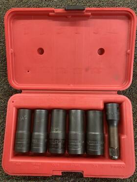 Sttf56p Matco Tools 5 Piece Mag Wheel Thick Thin Wall Flip Socket Se Gal149826