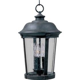3029cdbz Maxim Lighting Dover Cast 20 H 3-light Outdoor Hanging Lantern - Bronze