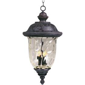 3428wgob Maxim Lighting Carriage House Dc 28 H 3-light Outdoor Hanging Lanter