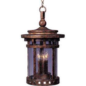 40039cdse Maxim Lighting Santa Barbara Vx 11 W 3-light Outdoor Hanging Lanter