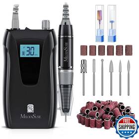 B0bj2krqbb Melodysusie Sc320d Cordless Nail Drill 30000rpm - Essential E-file For Beginners