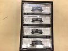 Micro Trains Z Scale Texaco 39 Single Dome Tank Car 4 Runner Set 695140020423