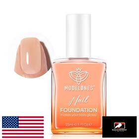 B0dth948ks Modelones Nail Strengthener Jelly Nude Repair For Damaged Weak Brittle Nails 15m