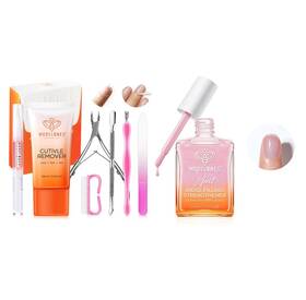 B0f4dcvctb Modelones Nail Strengthener Ridge Filler And Cuticle Remover Kit