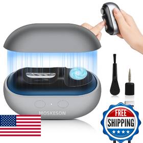 Moskeson B0f1g1636z Electric Nail Clipper 3-in-1 Automatic Fingernail Trimmer Polisher Safe