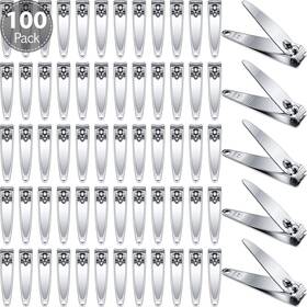 B0832lhlst Mudder 100 Pieces Nail Clippers Set Bulk For Men Women Ultra Sharp Stainless Ste