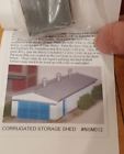 Nsm-012 Nansen Street Models Scale Corrugated Storage Building Structure New